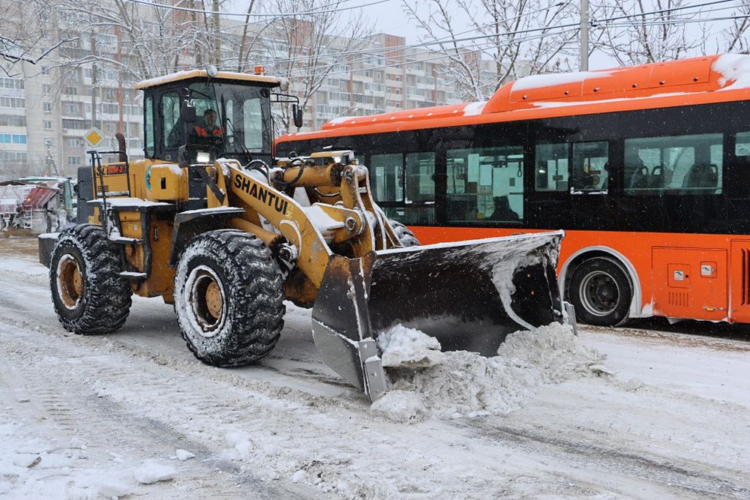 Khabarovsk received almost twice the monthly snowfall