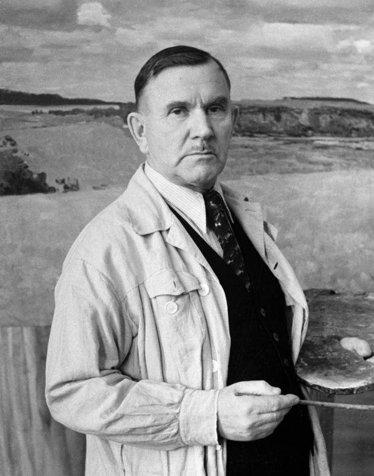 140 years ago, artist Sergei Gerasimov was born – "a fighter for art true to life."